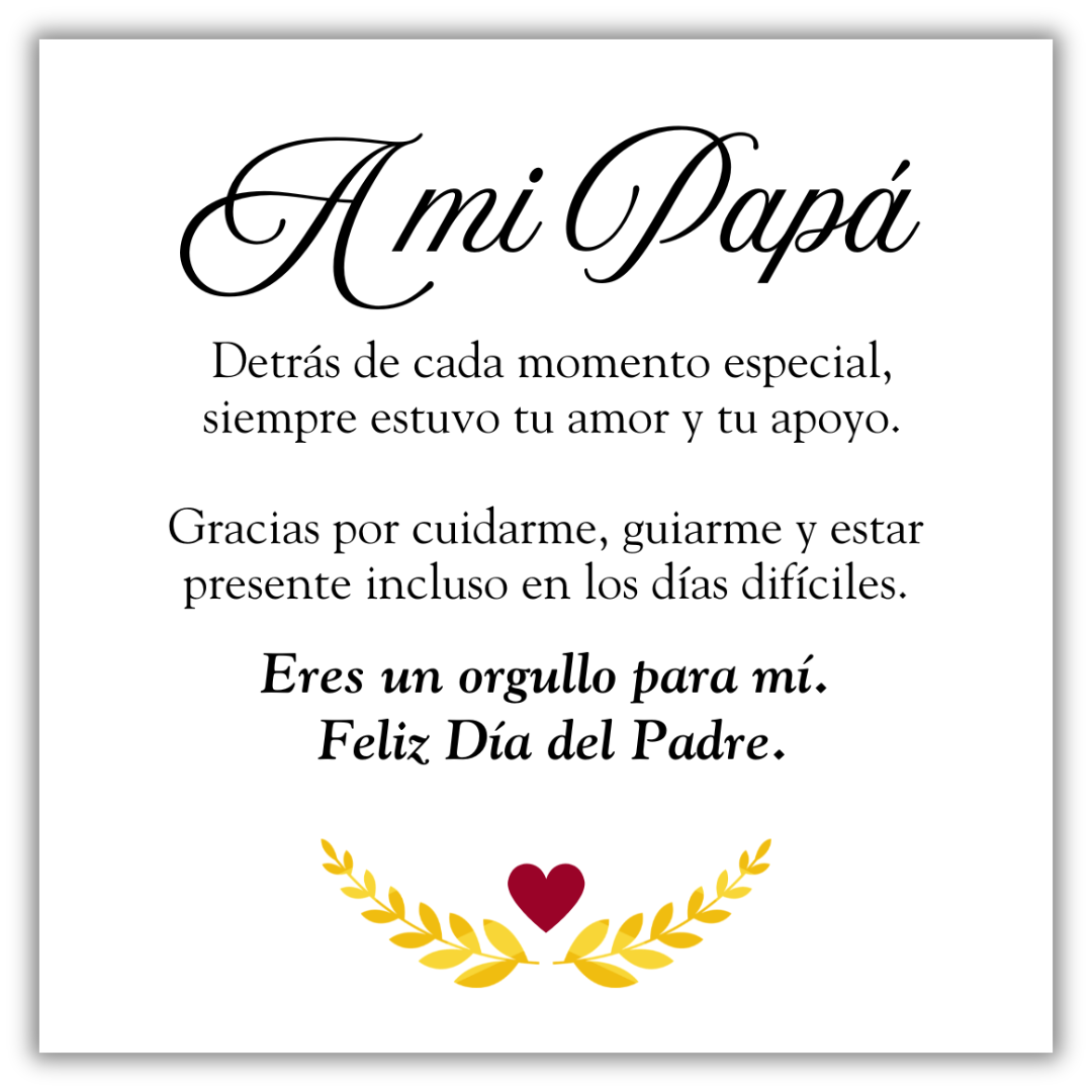 Pulsera de cuero personalizable - Oferta Día del Padre